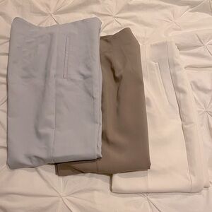 3 Pairs of Zara Cropped Trousers Size M